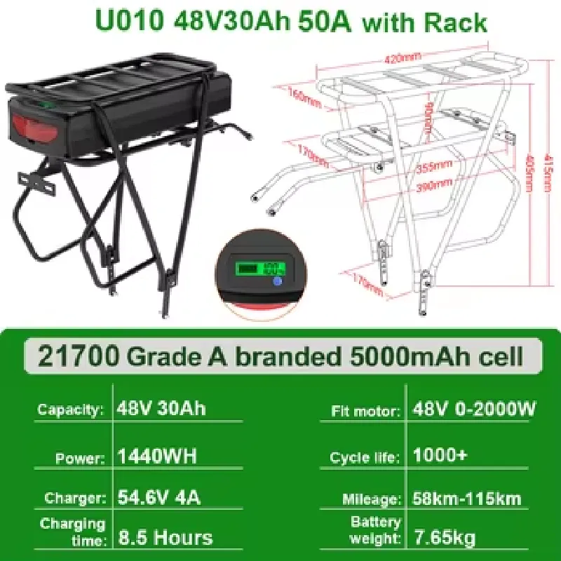 52V28.8Ah LG 0-2000W