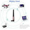 10dBi WiFi Antenna – 2.4GHz, 5GHz, 5.8GHz, RP-SMA Male