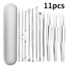 11-piece Face Care Kit for blackhead removal and acne extraction