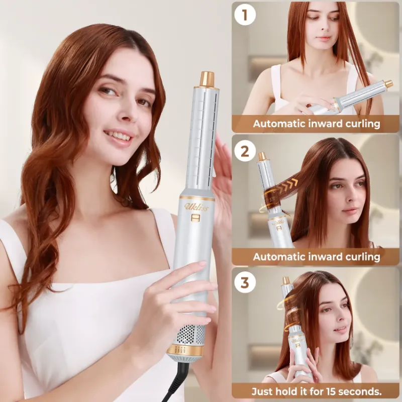 5-in-1 Blow Dryer Brush for smooth, frizz-free hair in minutes