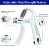 5-60kg Adjustable Hand Grip Strengthener - Portable Wrist and Forearm Exerciser