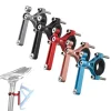 LUNJE Bicycle Water Bottle Holder - Lightweight CNC Aluminium Alloy Bottle Cage for MTB & Road Bikes