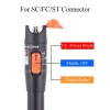 Fiber Optic Tester Kit – 5mW-60mW Red Laser Power Meter for SC/FC/ST