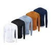 HISERWA Cycling Jersey - Pro Aero Slim Fit, Long Sleeve, Breathable, Quick-Dry for MTB and Road Cycling