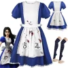 Madness Returns Cosplay Costume – Adult Women Maid Dress