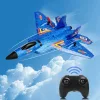 F22 Raptor RC Glider with dual-motor system, aerodynamic fighter jet design, and crash-resistant EPP foam for high-speed performance.