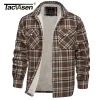 Men’s Plaid Flannel Jacket – Warm, durable, and stylish with a classic plaid design and functional pockets.