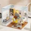 Wooden Small House Kit - From different side