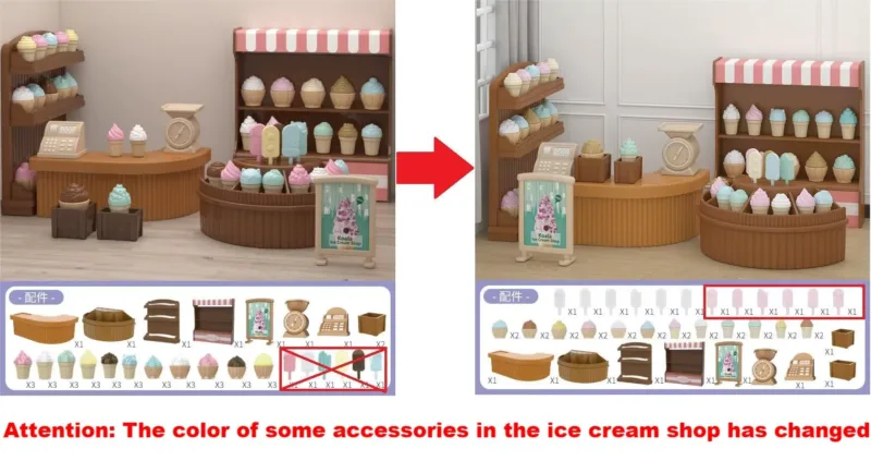 Shopping Games Dollhouse - Educational shopping-themed toy set for kids