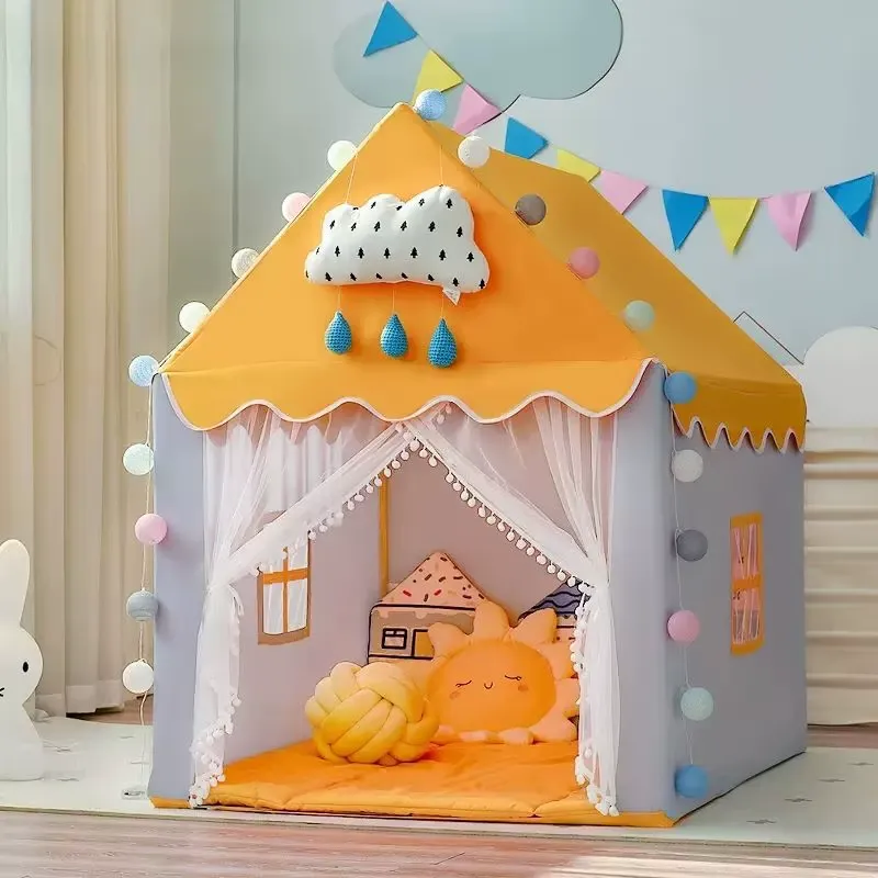 Children Toy Tent Wigwam - Folding kids room decor and play tent