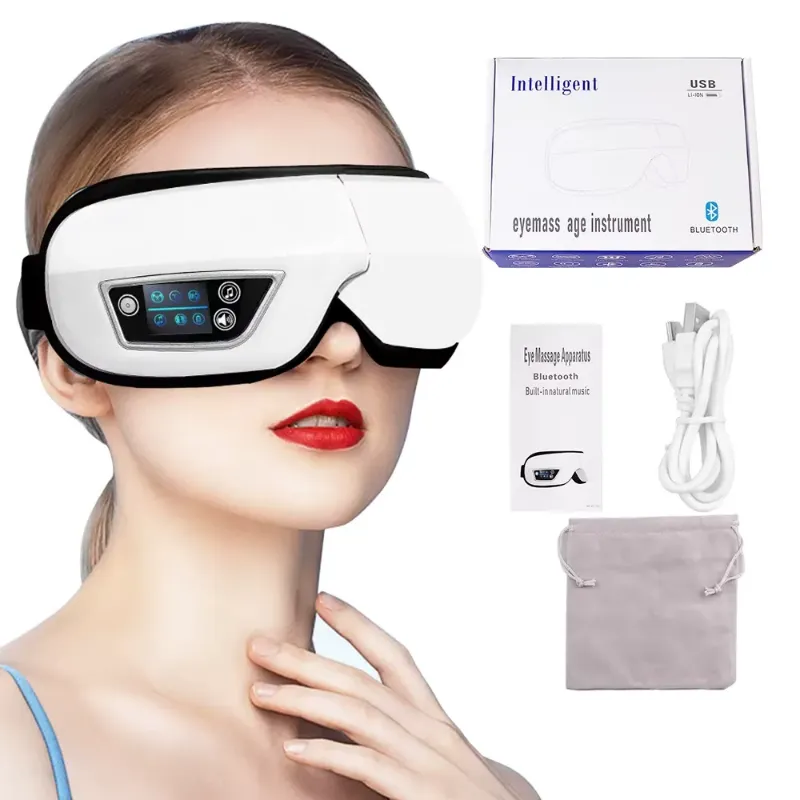 Intelligent USB-Powered Portable Eye Massage Device
