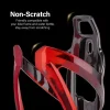 WEST BIKING Colorful Gradient Bicycle Water Bottle Cage - Lightweight, durable, and stylish bottle holder for MTB and road bikes.