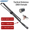 ABBREE CS Tactical Antenna SMA-Female – Dual Band VHF/UHF 144-430MHz for Walkie Talkie Baofeng UV-13 Pro, UV-5R, UV-82, 888S