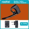 Bluetooth-Compatible Walkie Talkie Headset – Hands-free with PTT Functionality