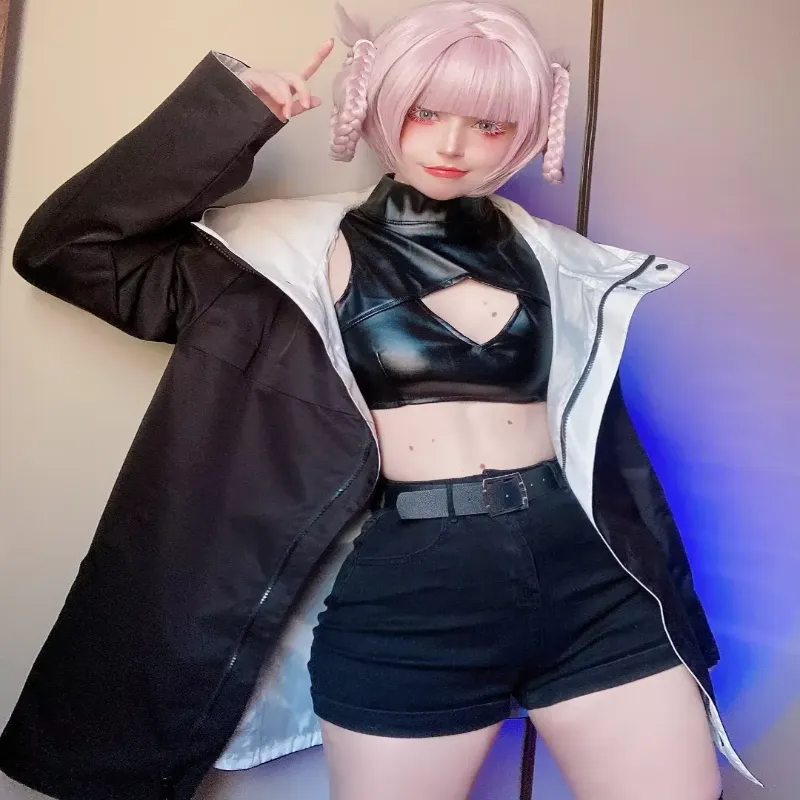 Call of the Night Nazuna Nanakusa Cosplay Costume – Vampire Black Coat & Wig
