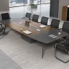 Conference Table - Ideal for large meetings and negotiations in office settings.