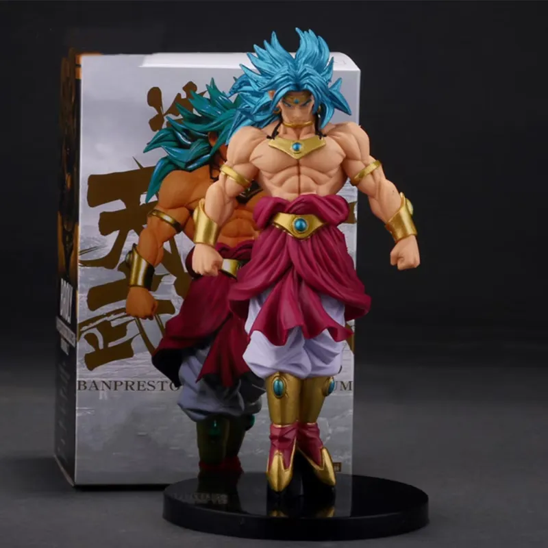 Dragon Ball Broly Figure - Official Banpresto Collectible with Detailed Packaging