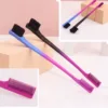 3-in-1 Edge Control Brush used to style baby hairs and smooth edges