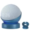 Echo Dot paired with the Liboer Battery Base, showcasing a sleek and modern design that enhances portability and usability.