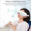 Eye Massager with Heat - Bluetooth Eye Mask for Migraine Relief