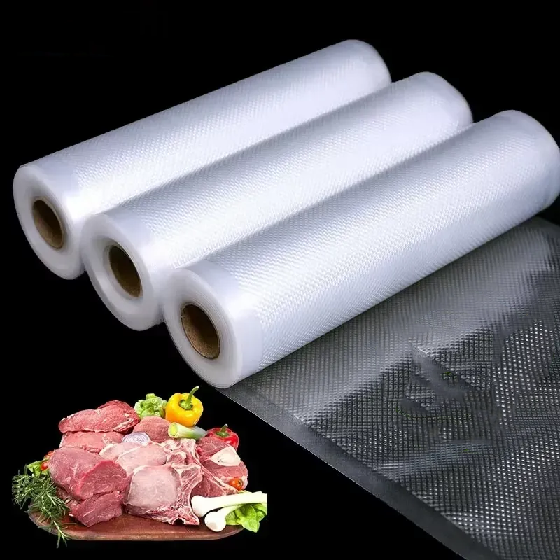 Vacuum seal bags for meat, fruit, and vegetable storage
