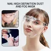Full Face Anti-Fog Protective Mask - High Transparency Shield for Nail Art