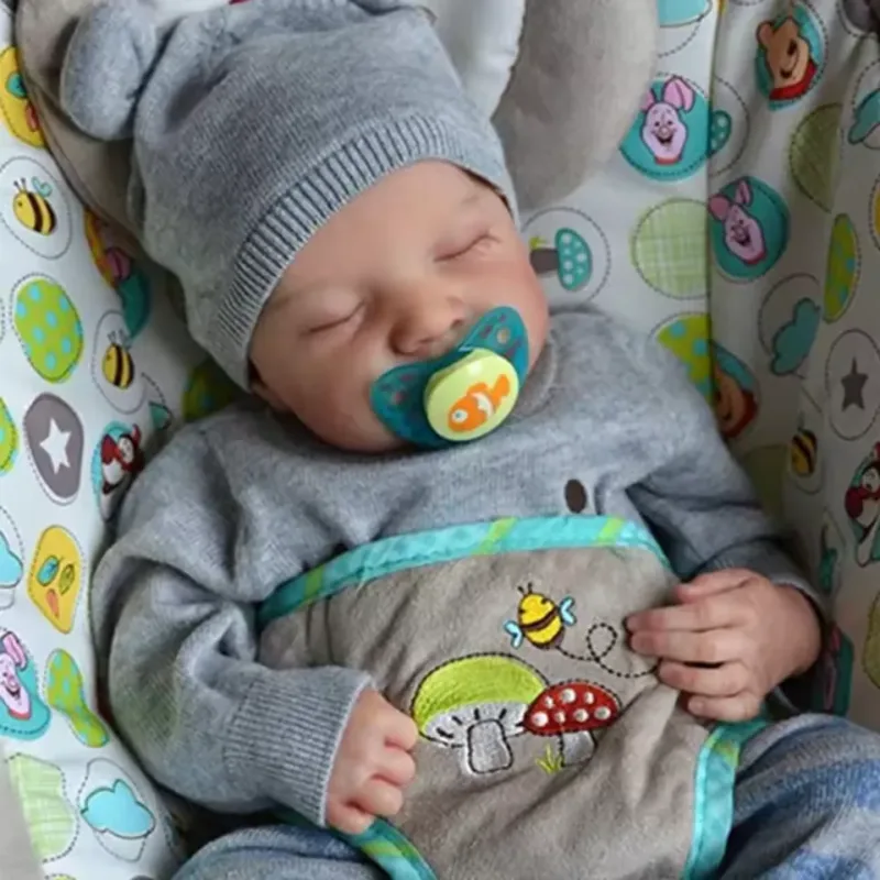 Realistic Reborn Baby Doll - 3D Painted Skin Veins and Hair