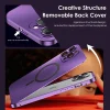 Metal Frame Case – iPhone 12/13/14/15/16 Pro Max Plus, Aluminum PC Back