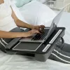 Multi-Purpose Laptop Desk – Portable Design with Anti-Slip Bar and Mouse Pad