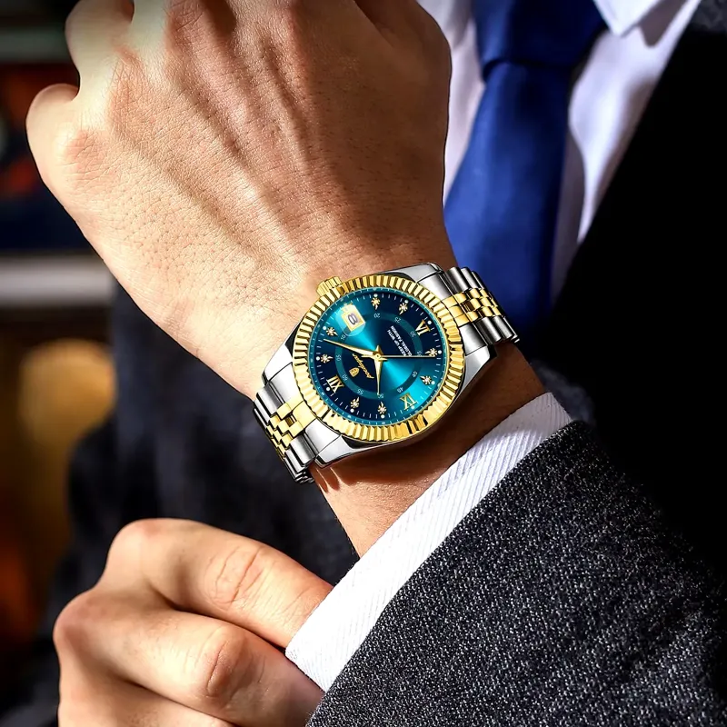 Luminous Dial on POEDAGAR Sport Watch - Night Visibility