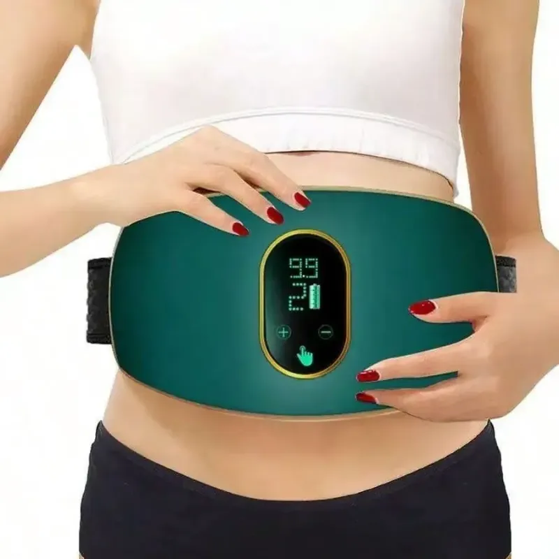 Rechargeable Waist Belt Slimming worn around waist