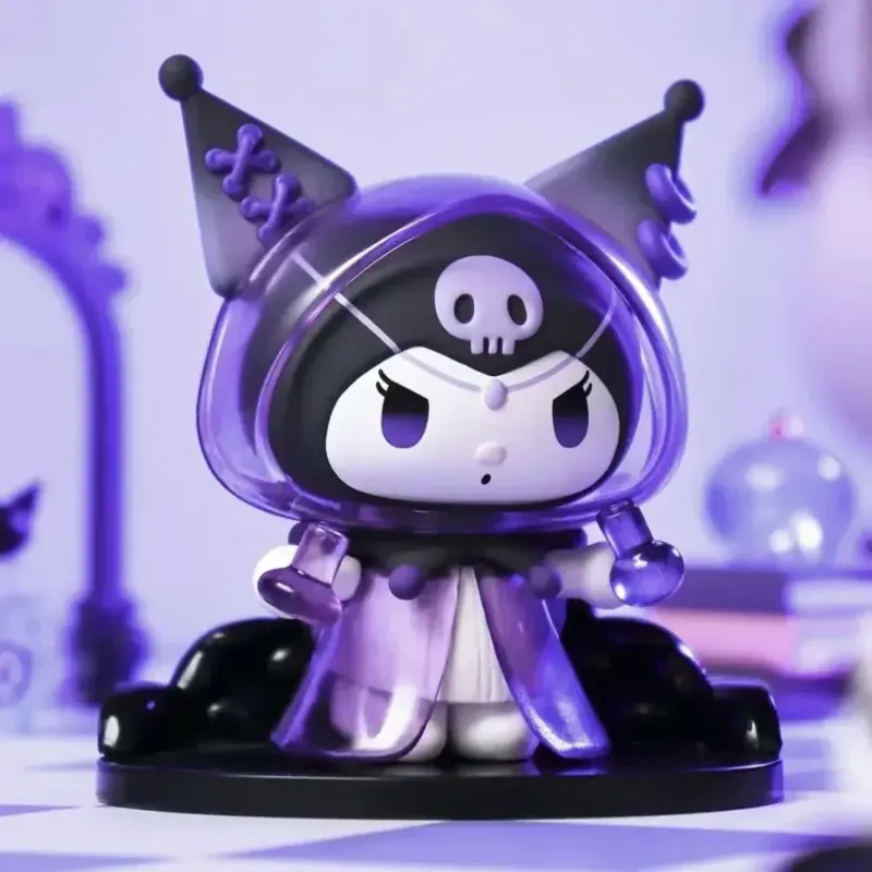 Detailed Sanrio Kuromi action figure with werewolf theme