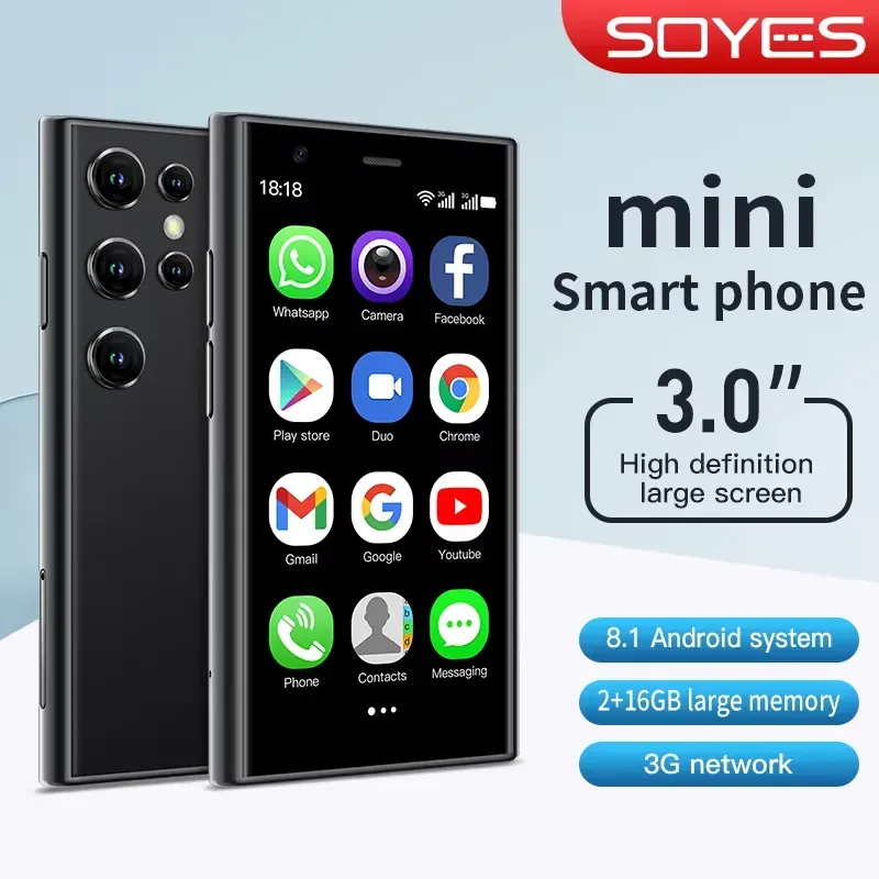 SOYES S23 Mini compact 3.0-inch Android smartphone with dual SIM