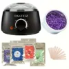Black Wax Melting Machine with 200ml Capacity and Wax Beans Set