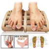 Wooden Foot Massage Roller – Soothe Aching Feet Naturally