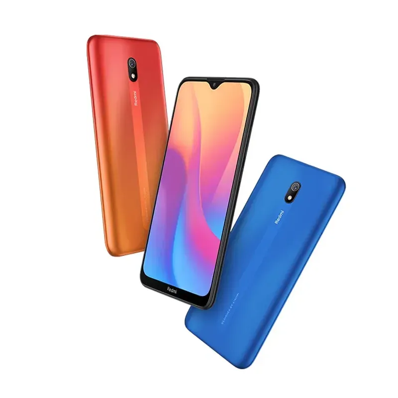 Xiaomi Redmi 8A Budget smartphone showcasing its 12MP rear camera and sleek design
