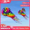 Shaped Kite Spinning Windsock – Large 3.5m festival kite accessory with smooth rotation