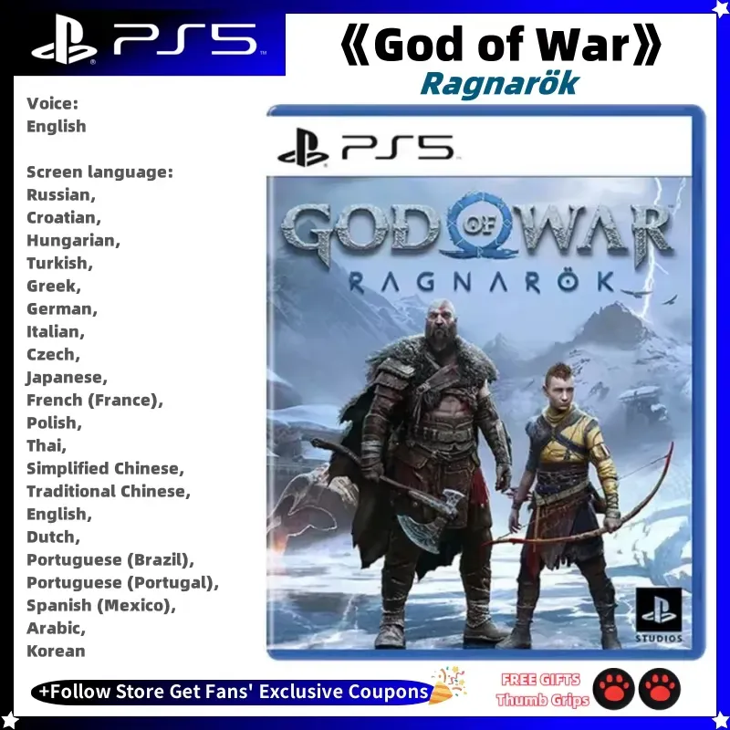 God of War: Ragnarok PS5 - Epic Norse Adventure
