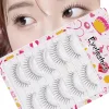5 Pairs of Natural Stem Fairy Lashes - U-Shaped Cartoon Eyes