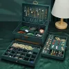 Vintage Bronze Jewelry Storage Box for Rings, Necklaces, Bracelets, Pendants