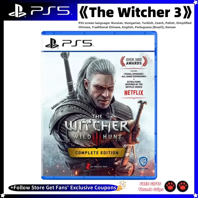 The Witcher 3 Wild Hunt PS5 - Complete RPG Experience