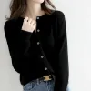 Women Cardigans Sweater O-neck – Soft and stylish cashmere knitwear for spring and autumn.