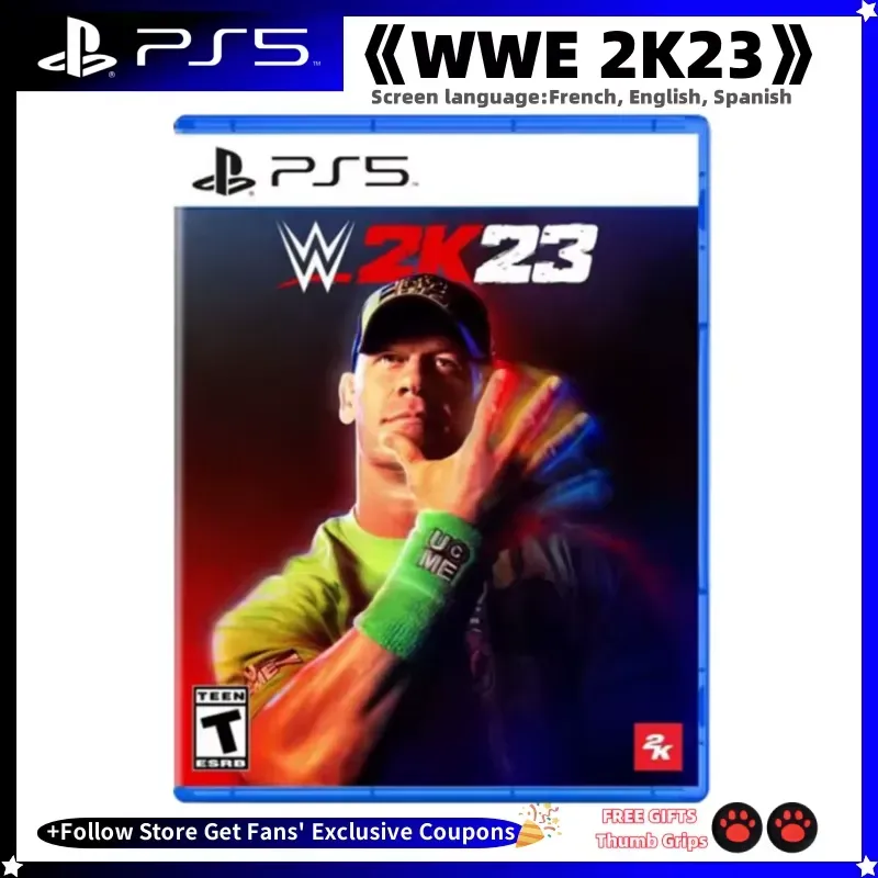 WWE 2K23 PS5 - Official Game Card