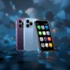 SOYES XS16 Mini Smartphone in Black, Blue, and Purple Colors