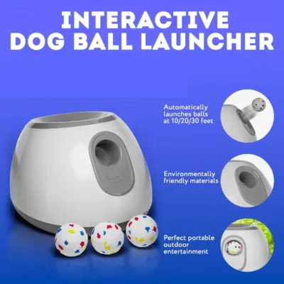 Dog toy ball thrower – Outdoor Pet ball dispenser toy machine