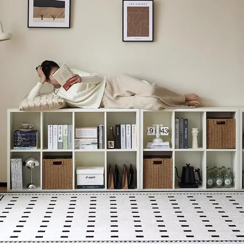 dutrieux Minimalist Bookcase – Sleek, open-frame shelving unit for books and decor-alt-1