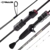 Mavllos ultralight carbon casting rod with solid and hollow tips