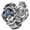 OLEVS Automatic Tourbillon Watch on Wrist - Executive Style