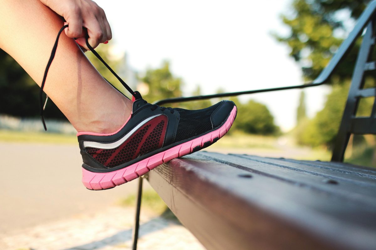Cardio: Someone tying their Shoe