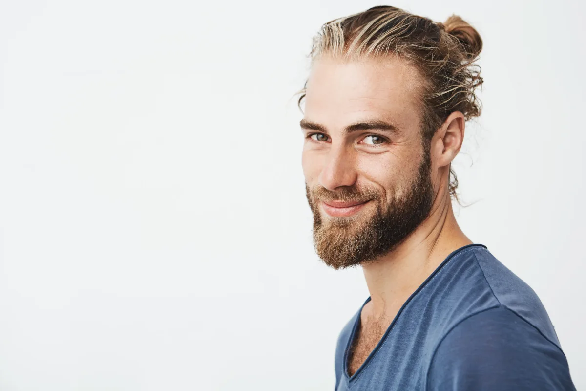 Long haired man